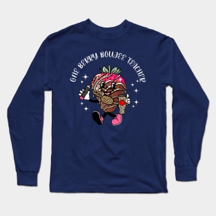 Teacher Valentines Day Berry Boujee Teacher Appreciation Long Sleeve T-Shirt